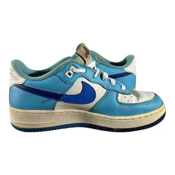 Nike Air Force 1 Photo University Blue Sneakers Size 6Y Women’s 8 DZ2660-100 - Picture 7 of 8